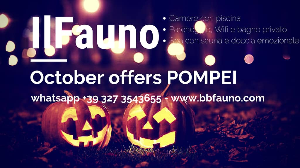 Offers beb pompei October 2018